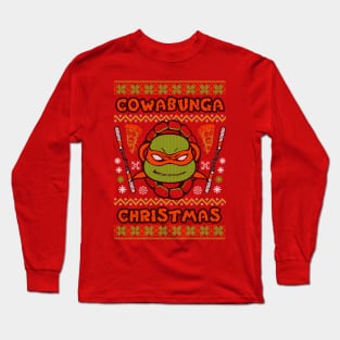 A Very Michaelangelo Christmas Long Sleeve T-Shirt